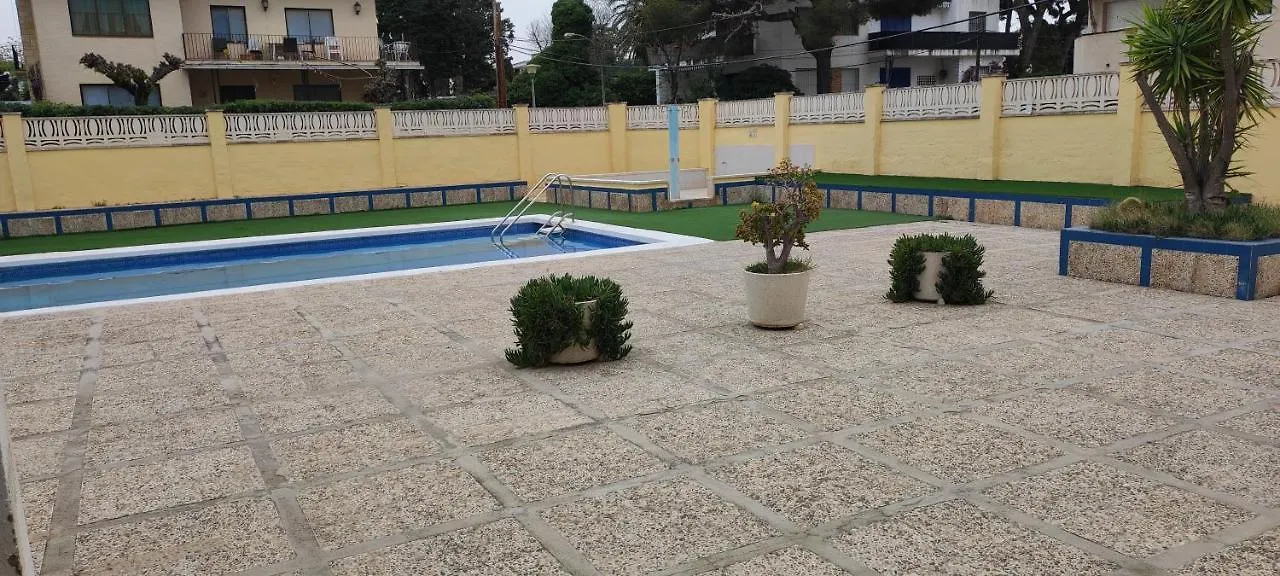 Acogedor Estudio En La Playa, Con Vistas Al Mar, Y Piscina Comunitaria Sant Salvador 0*,  İspanya