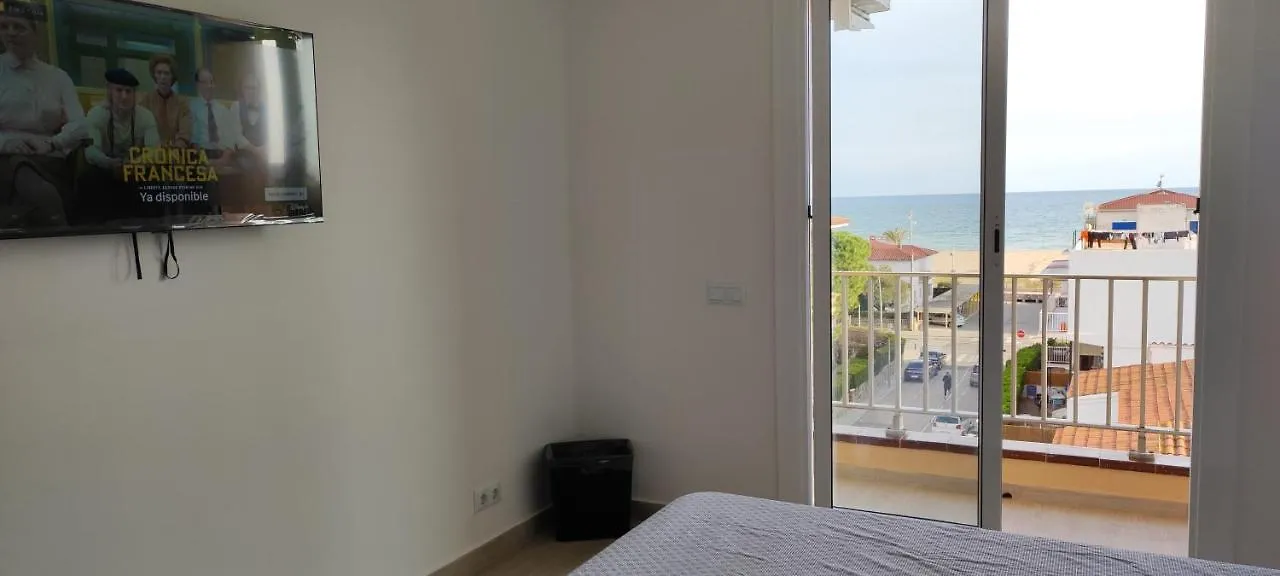 Acogedor Estudio En La Playa, Con Vistas Al Mar, Y Piscina Comunitaria Sant Salvador Apartment
